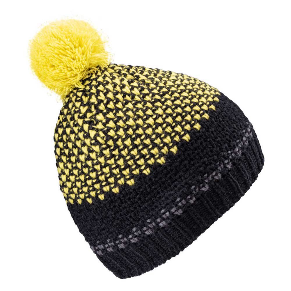 Black-Sulphur Spring - Back - Hi-Tec Childrens-Kids Hervin Beanie