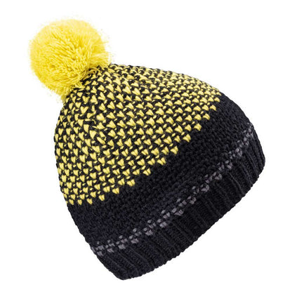 Black-Sulphur Spring - Back - Hi-Tec Childrens-Kids Hervin Beanie