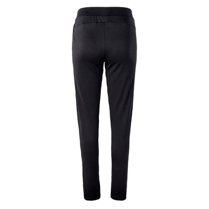 Black - Back - Hi-Tec Womens-Ladies Delio Tracksuit Bottoms