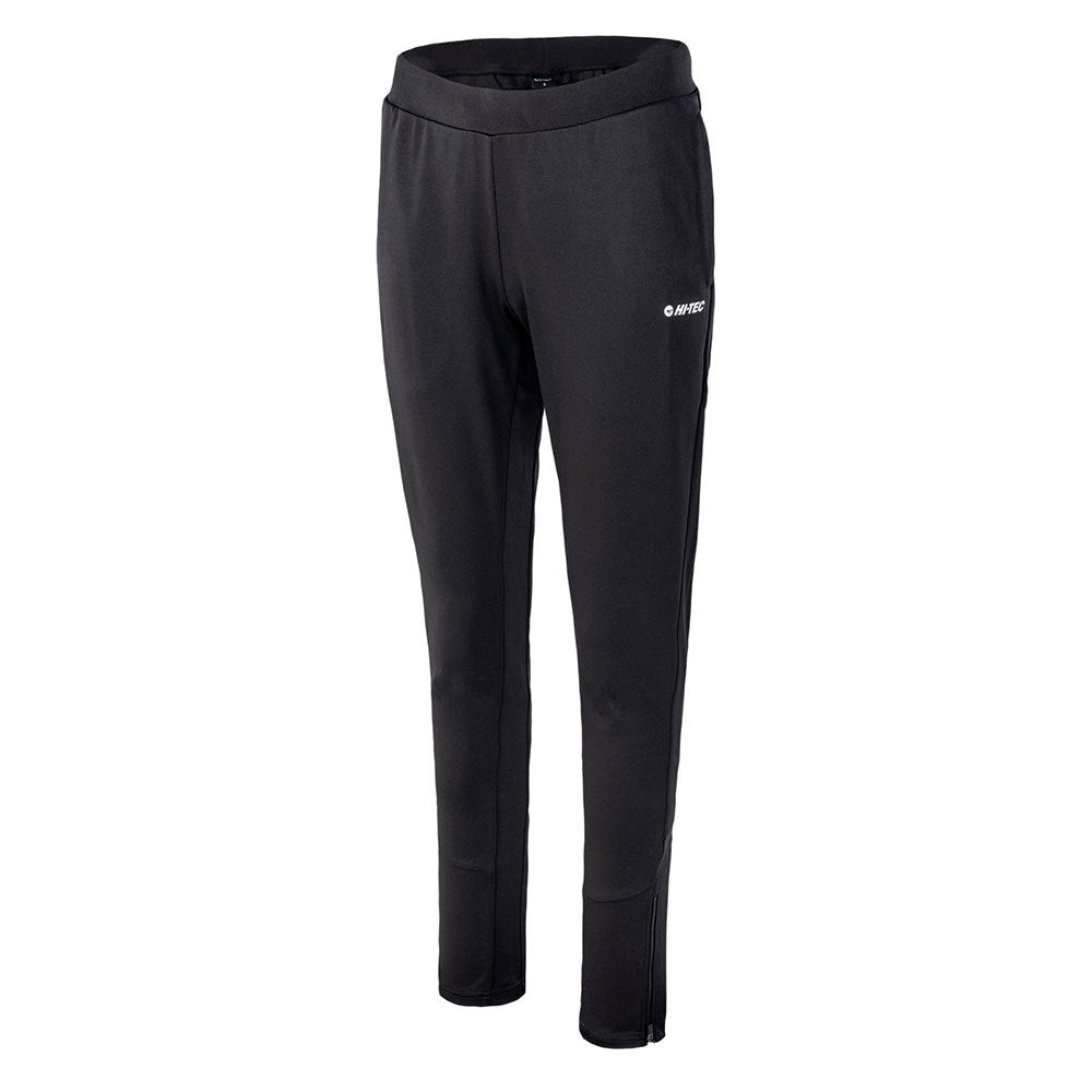 Black - Side - Hi-Tec Womens-Ladies Delio Tracksuit Bottoms
