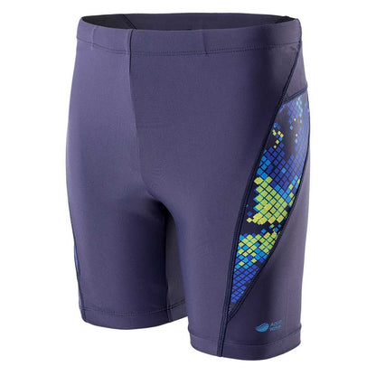 Gibraltar Sea-Peacock Blue - Side - Aquawave Boys Barid Swimming Trunks