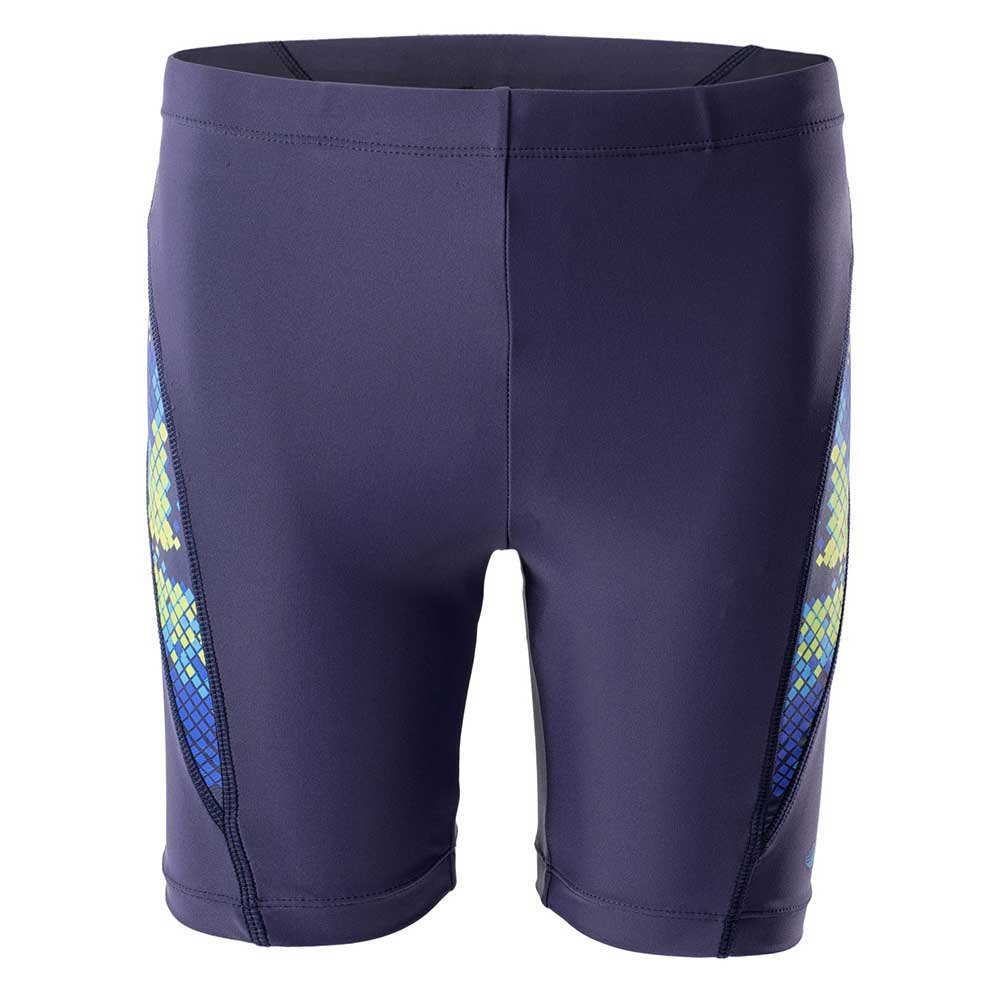 Gibraltar Sea-Peacock Blue - Front - Aquawave Boys Barid Swimming Trunks