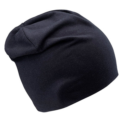 Black - Back - Hi-Tec Unisex Adult Enif Logo Beanie