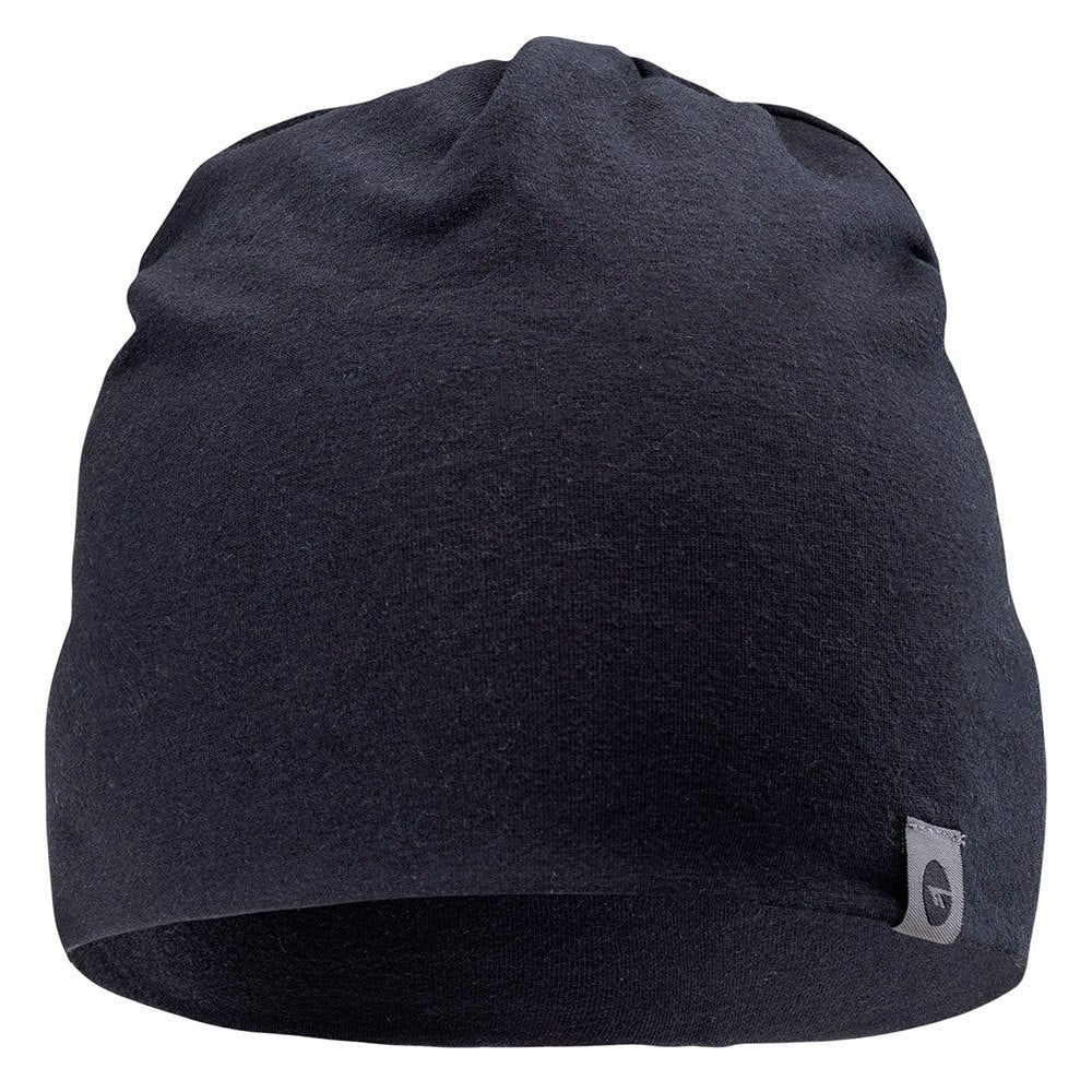 Black - Side - Hi-Tec Unisex Adult Enif Logo Beanie