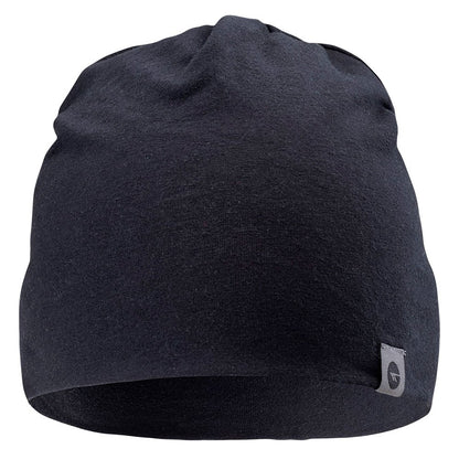 Black - Side - Hi-Tec Unisex Adult Enif Logo Beanie