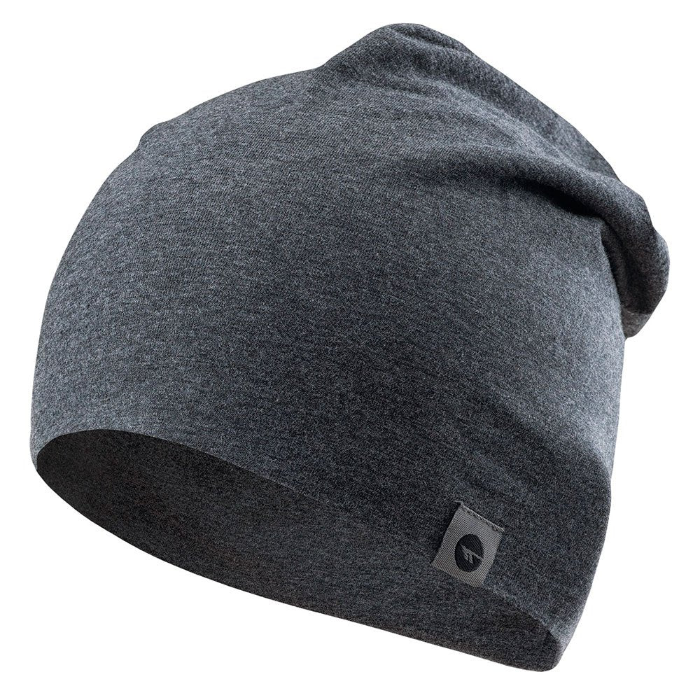 Grey Melange - Front - Hi-Tec Unisex Adult Enif Logo Beanie