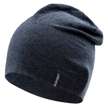 Grey Melange - Lifestyle - Hi-Tec Unisex Adult Enif Logo Beanie