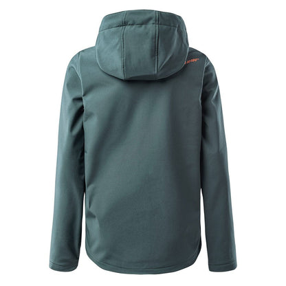 Green Gables-Black - Back - Hi-Tec Boys Savro Soft Shell Jacket