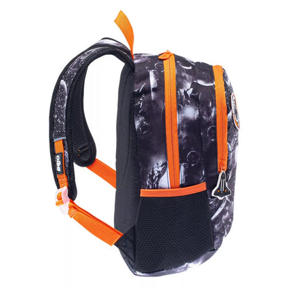 Black - Side - Bejo Childrens-Kids Mards Outer Space Backpack