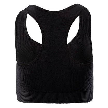 Black - Back - IQ Womens-Ladies Irakia Sports Bra