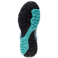 Light Navy-Turquoise-Black - Back - Elbrus Womens-Ladies Embawa Mid Cut Walking Boots