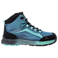 Light Navy-Turquoise-Black - Lifestyle - Elbrus Womens-Ladies Embawa Mid Cut Walking Boots