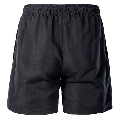 Black - Back - Hi-Tec Childrens-Kids Matt Shorts