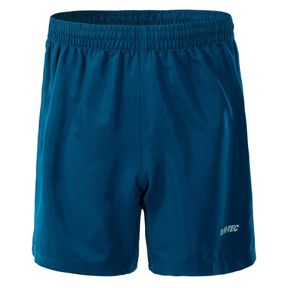 Poseidon Blue - Front - Hi-Tec Childrens-Kids Matt Shorts