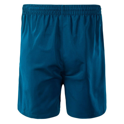 Poseidon Blue - Back - Hi-Tec Childrens-Kids Matt Shorts
