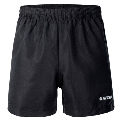 Black - Front - Hi-Tec Childrens-Kids Matt Shorts