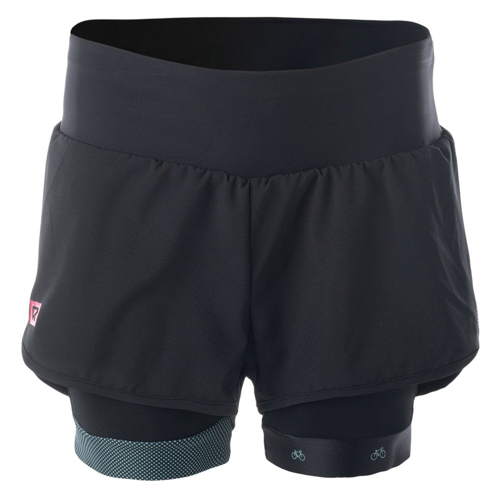 Black-Opal - Front - Radvik Womens-Ladies Sjofn Cycling Shorts