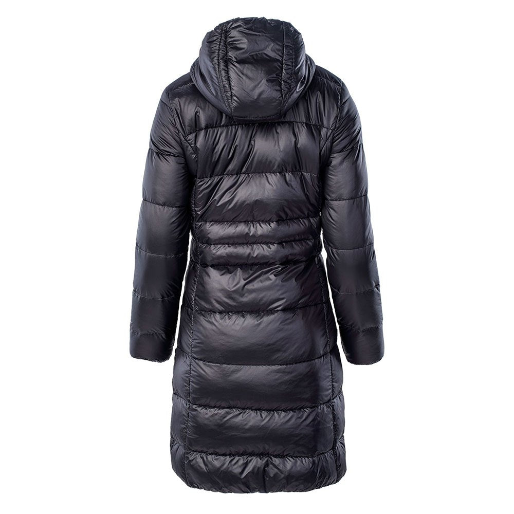 Black - Back - Iguana Womens-Ladies Mabel Quilted Padded Jacket