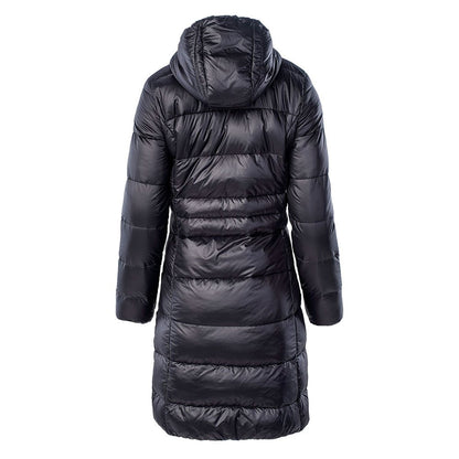 Black - Back - Iguana Womens-Ladies Mabel Quilted Padded Jacket