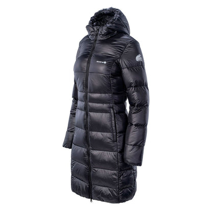 Black - Side - Iguana Womens-Ladies Mabel Quilted Padded Jacket