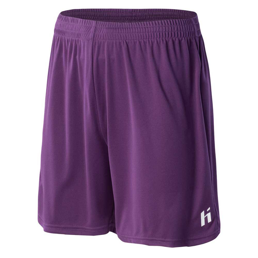 Simple Purple-Bright White - Side - Huari Mens Huracan II Shorts