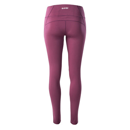 Amaranth-Polignac - Back - Hi-Tec Womens-Ladies Lady Talika Training Leggings