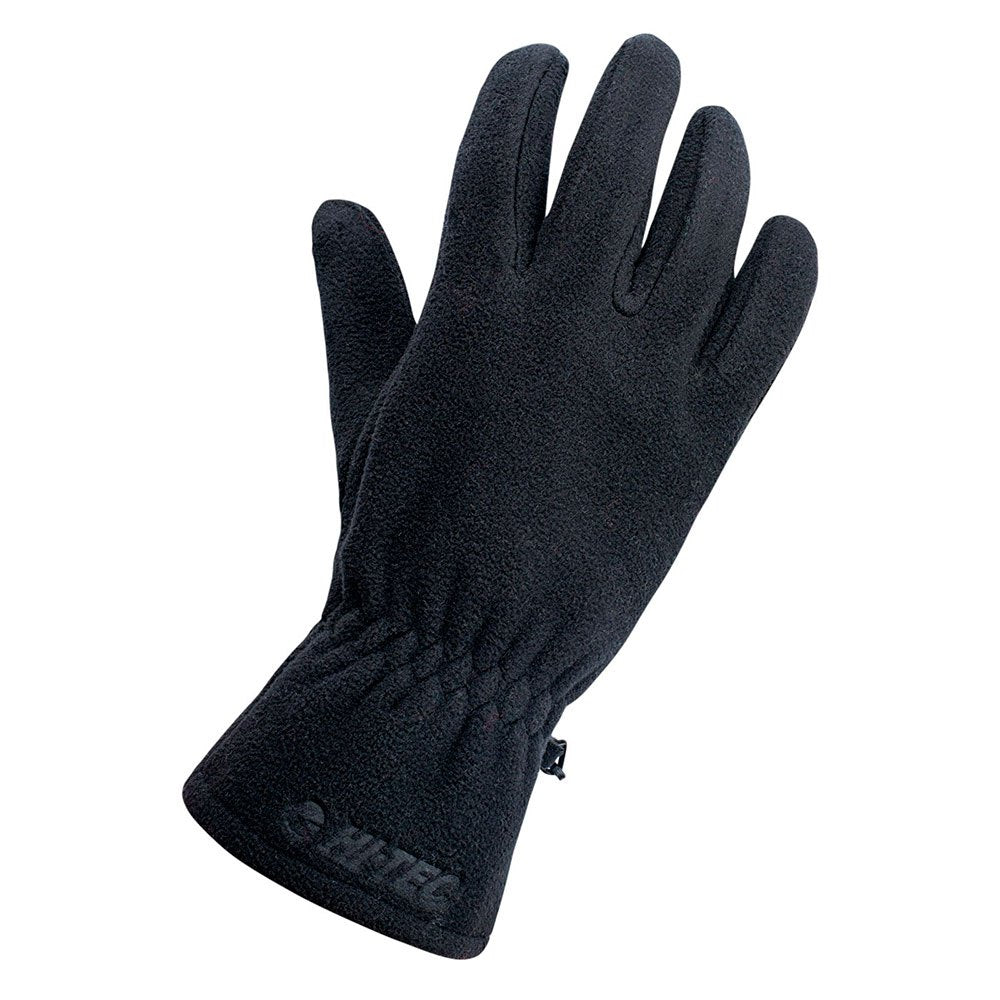 Black-Black - Back - Hi-Tec Mens Bage Ski Gloves