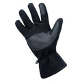 Black-Black - Side - Hi-Tec Mens Bage Ski Gloves