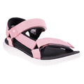 Bridal Rose-Black-White - Front - Hi-Tec Womens-Ladies Apodis Sandals