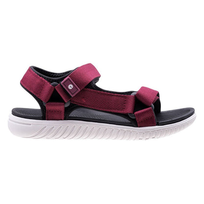 Amaranth - Side - Hi-Tec Womens-Ladies Apodis Sandals