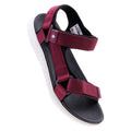 Amaranth - Close up - Hi-Tec Womens-Ladies Apodis Sandals