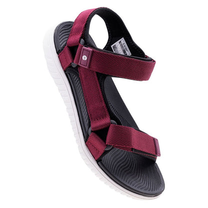 Amaranth - Close up - Hi-Tec Womens-Ladies Apodis Sandals