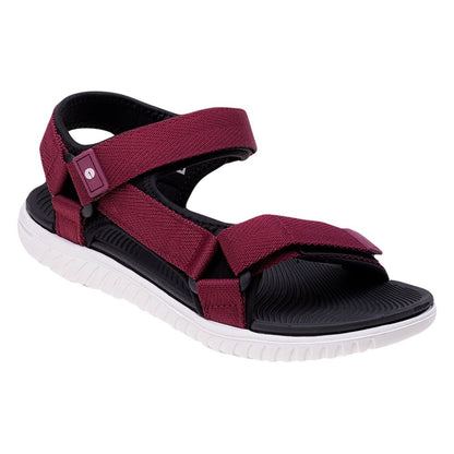 Amaranth - Front - Hi-Tec Womens-Ladies Apodis Sandals