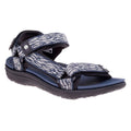 Navy Blazer-Black - Front - Hi-Tec Mens Hanar Sandals