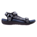 Navy Blazer-Black - Back - Hi-Tec Mens Hanar Sandals