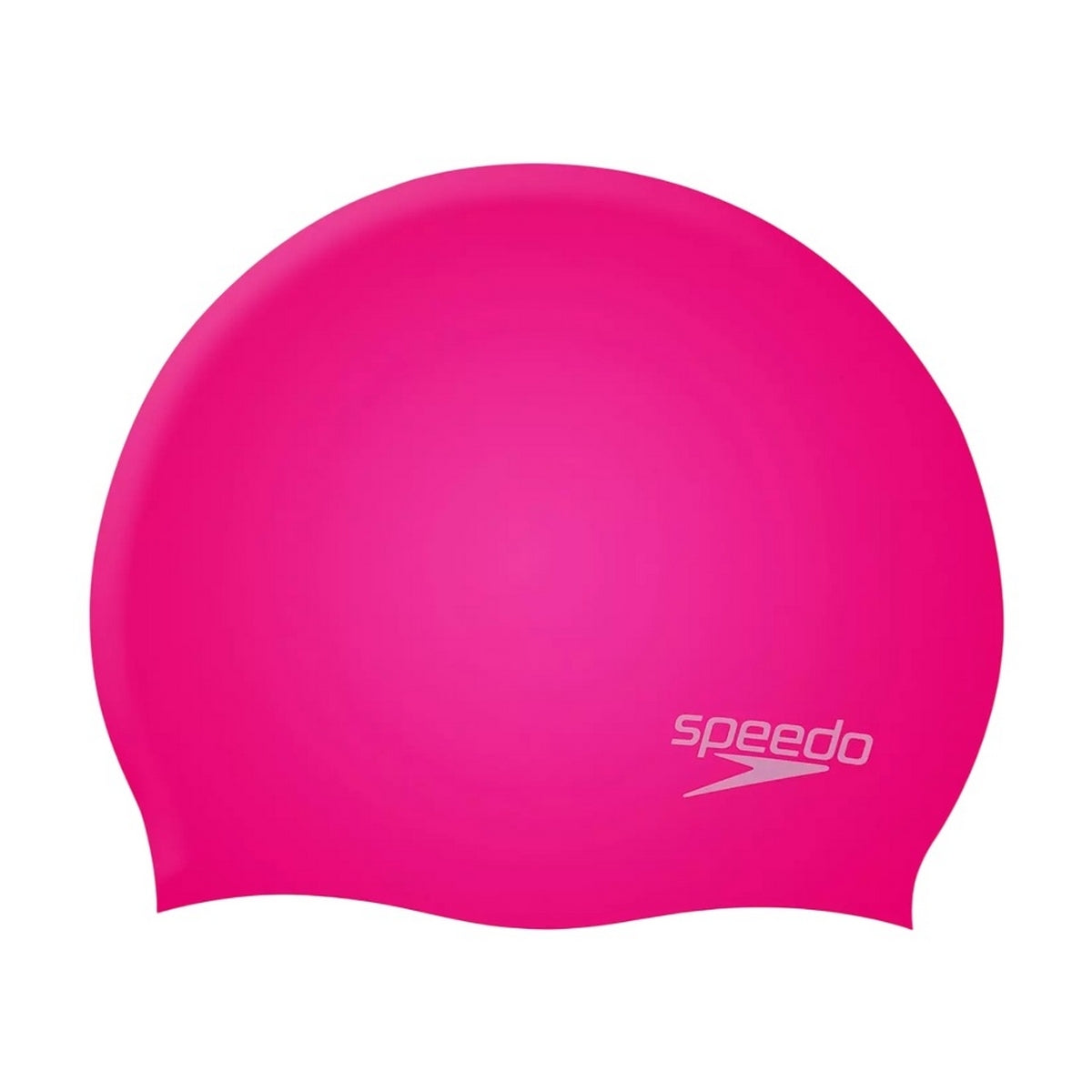 Cherry Pink-Blush - Back - Speedo Childrens-Kids Moulded Silicone Swim Cap