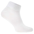 White-Black - Back - Iguana Unisex Adult Fasin Ankle Socks (Pack of 3)