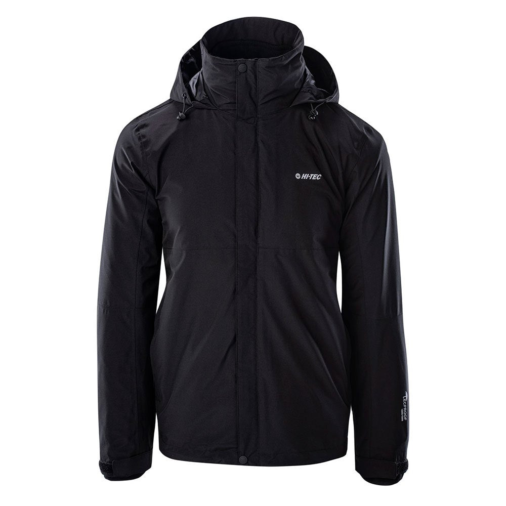 Black - Front - Hi-Tec Mens Helmo 3 in 1 Jacket