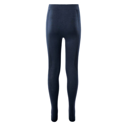 Dress Blue - Back - Hi-Tec Childrens-Kids Hikro Thermal Bottoms