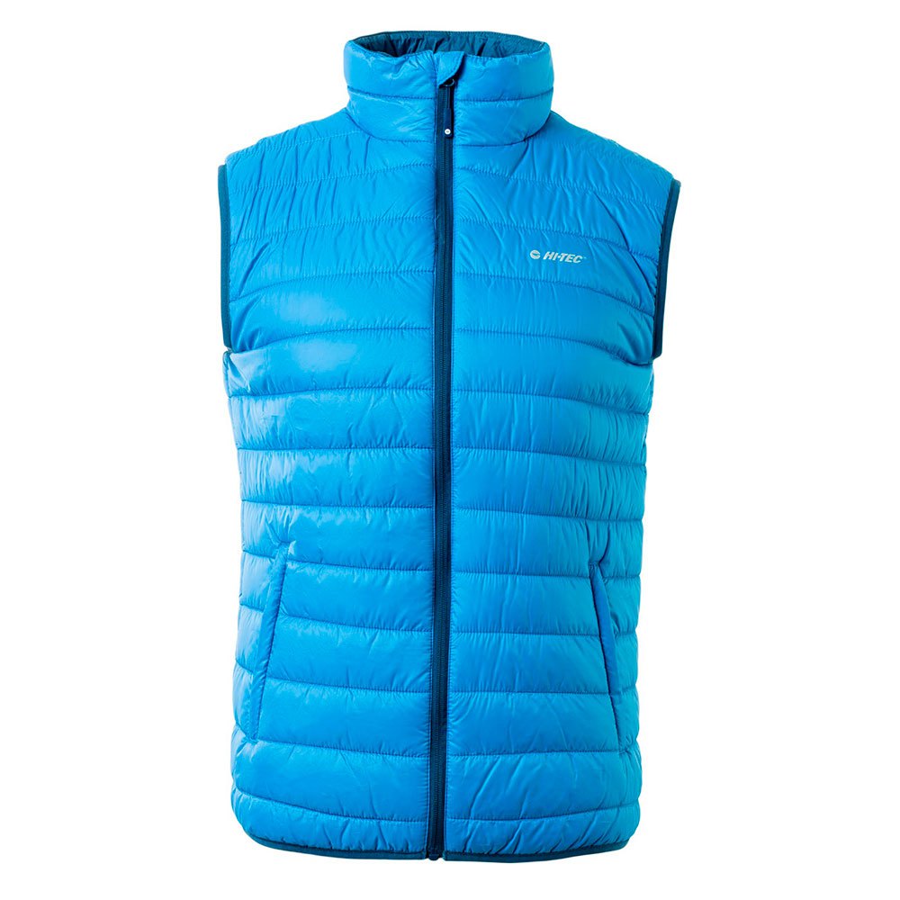 Diva Blue-Poseidon - Front - Hi-Tec Mens Solner Quilted Gilet