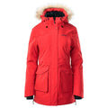 Haute Red-Black - Front - Hi-Tec Womens-Ladies Lasse Ski Jacket