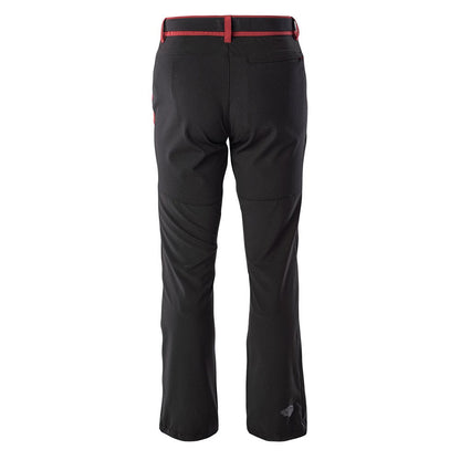 Black-Sundried Tomato - Back - Iguana Mens Avilo Hiking Trousers