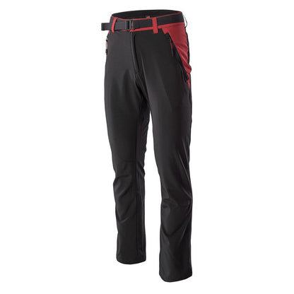 Black-Sundried Tomato - Side - Iguana Mens Avilo Hiking Trousers
