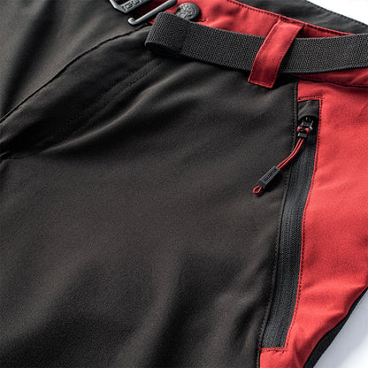 Black-Sundried Tomato - Pack Shot - Iguana Mens Avilo Hiking Trousers