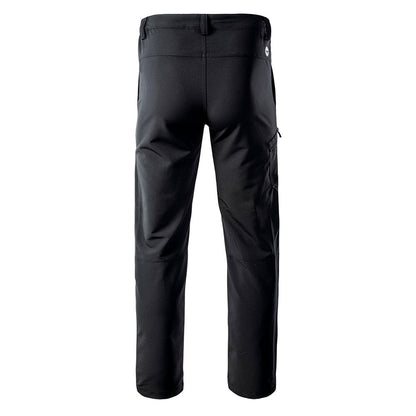 Black - Back - Hi-Tec Womens-Ladies Jatuni Hiking Trousers
