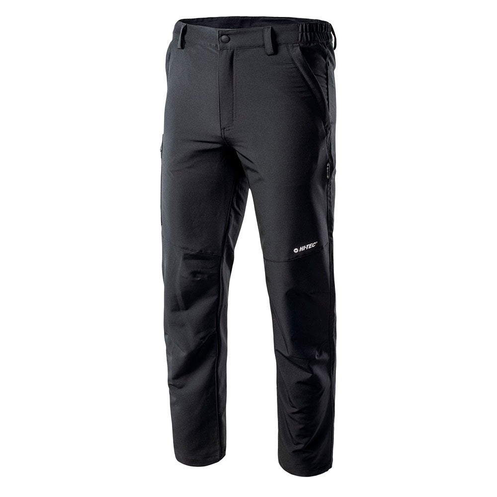 Black - Side - Hi-Tec Womens-Ladies Jatuni Hiking Trousers