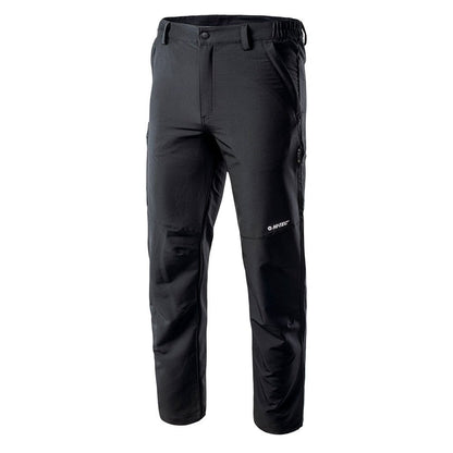 Black - Side - Hi-Tec Womens-Ladies Jatuni Hiking Trousers