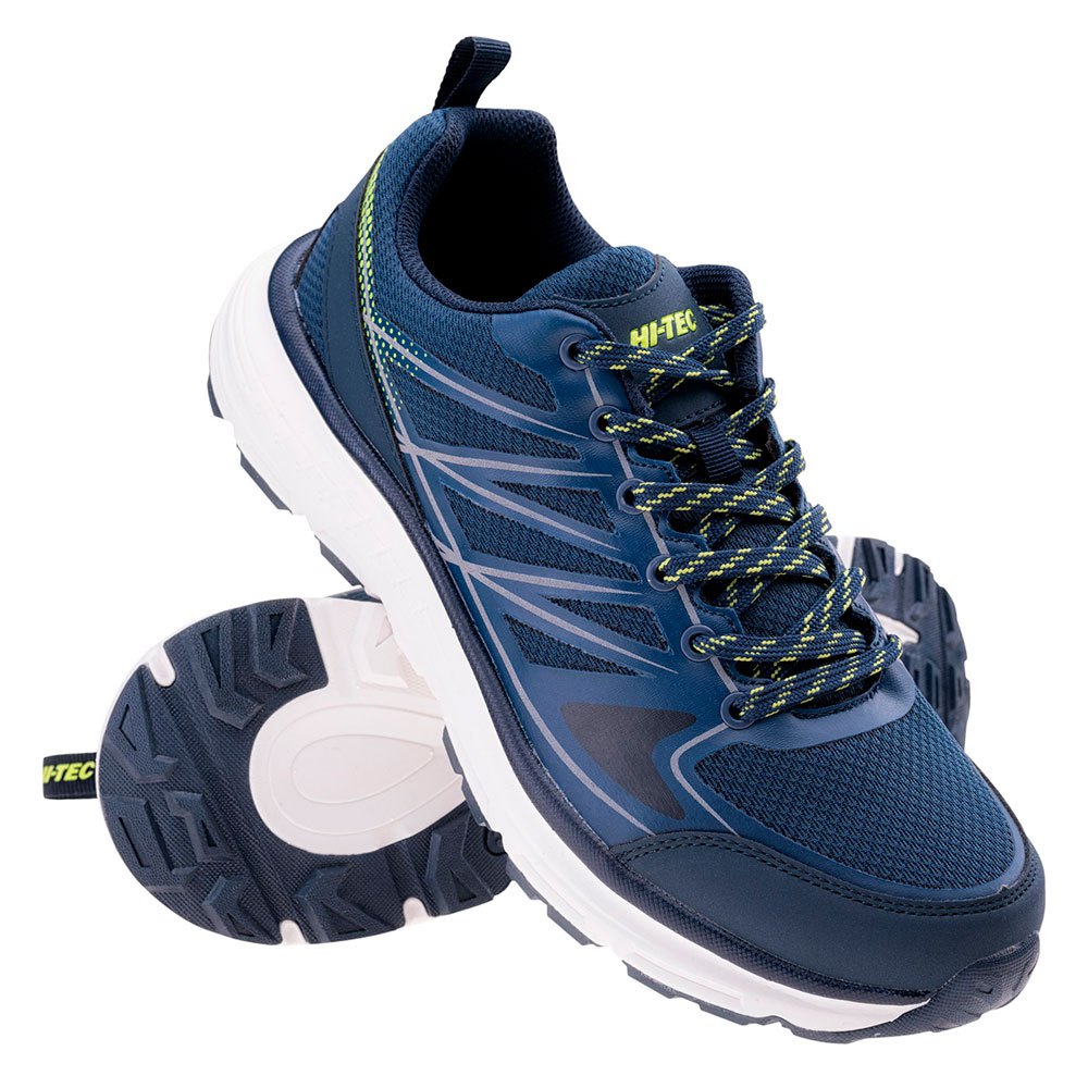 Moonlight Ocean-Aquifer-Lime Punch - Lifestyle - Hi-Tec Mens Taggy Waterproof Walking Shoes