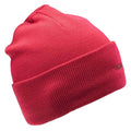 Ambil Red - Back - Iguana Womens-Ladies Lea Ribbed Winter Hat