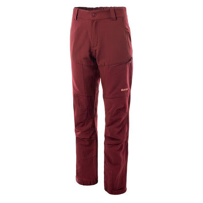 Pomegranate-Fusion Coral - Side - Hi-Tec Womens-Ladies Avaro Ski Trousers